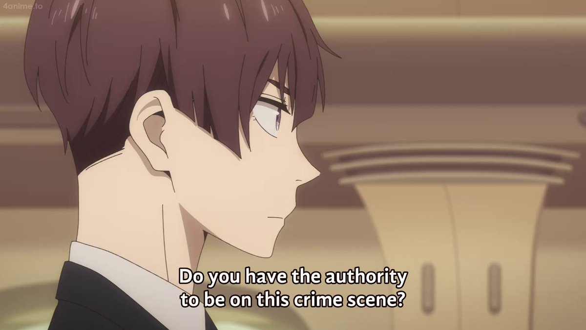 to end, remember how many times hoshino kept on saying that he doesnt have the right to be a cop anymore or that what he's saying about the hostage take is wrong?