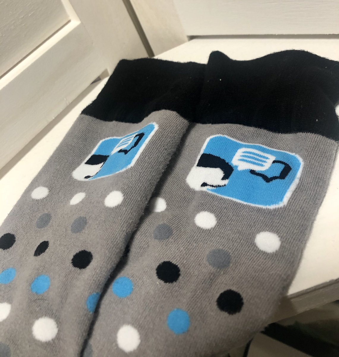 Tmshellshockers's tweet photo. Does wearing my old school ProTech socks help increase sales of Protect Advantage during open enrollment? Asking for a friend...#TuggleNation #EBlock #CreatingOurLegacy #LifeAtATT #VirtualCenters #WinningWithWFH https://t.co/ZrVF7eJLlS