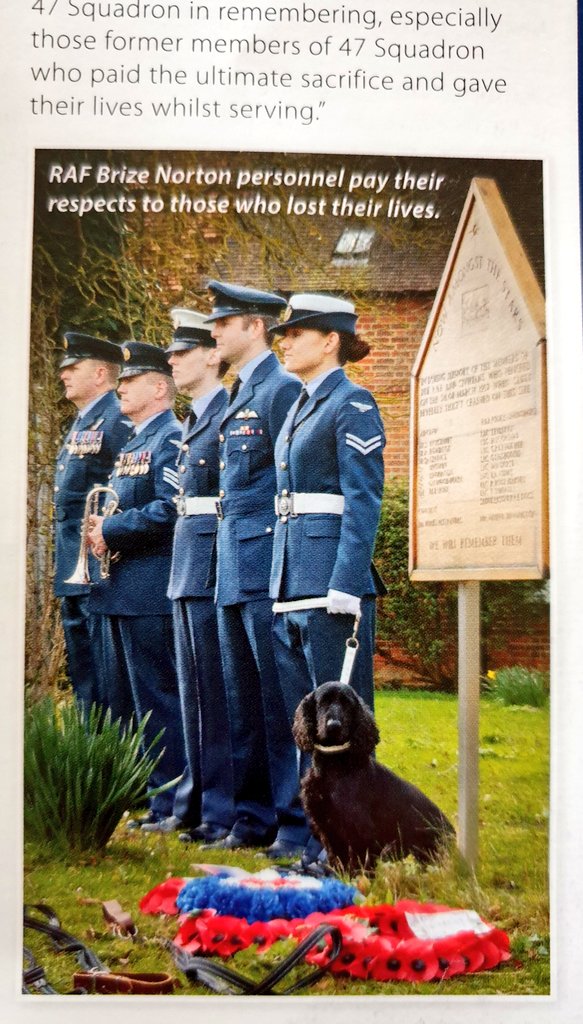 Thanks to Mike W for sending us a copy of the @RAFBrizeNorton magazine 51° North 

It features the #SuttonWick Memorial event from earlier this year

#XH117Z #BlackburnBeverley #53Squadron #47Squadron #RoyalAirForce #RAFPolice
#Drayton #Berkshire #Oxfordshire