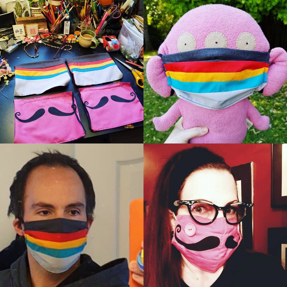 sewluckygirl's tweet photo. Sewing for August delivery! Need a soft, hip cotton facemask? I've got you covered at Sew Lucky Girl on Etsy. https://t.co/XNYYNXye3Z 😷🧵📍✂️#facemasks #Facecoverings #cottonfacemask #mask #sewluckygirl #etsy #WearAMask #popculturemasks #startrek #aladdinsane #goth #MasksOn https://t.co/Dd3ysCPWQ4