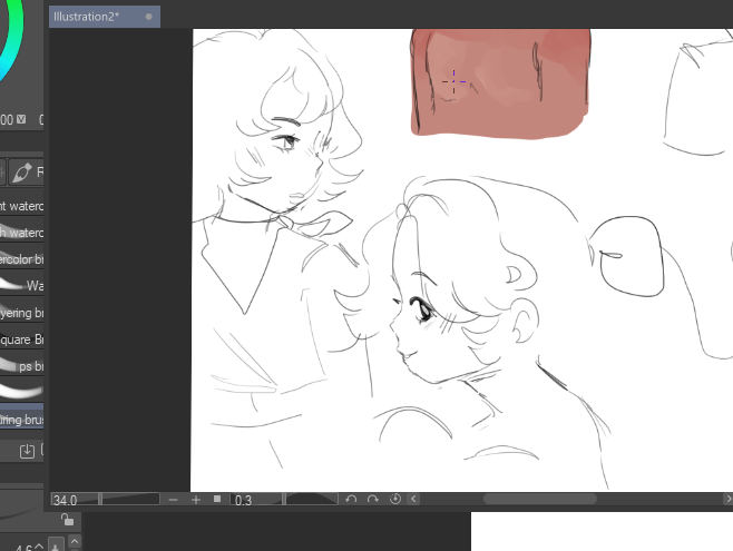 drawing old ocs as practice.... it's been quite a while 