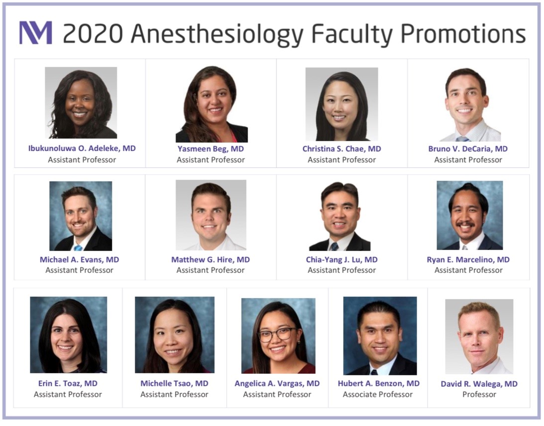 NMAnesthesia's tweet photo. Please join us in congratulating our newly promoted Anesthesiology faculty here at Northwestern Medicine! Thank you for your hard work and thank you for making #NMBetter. #Chicago #MedTwitter #Feinberg #Anesthesiology #abaphysicians https://t.co/nIgCVhUFfy