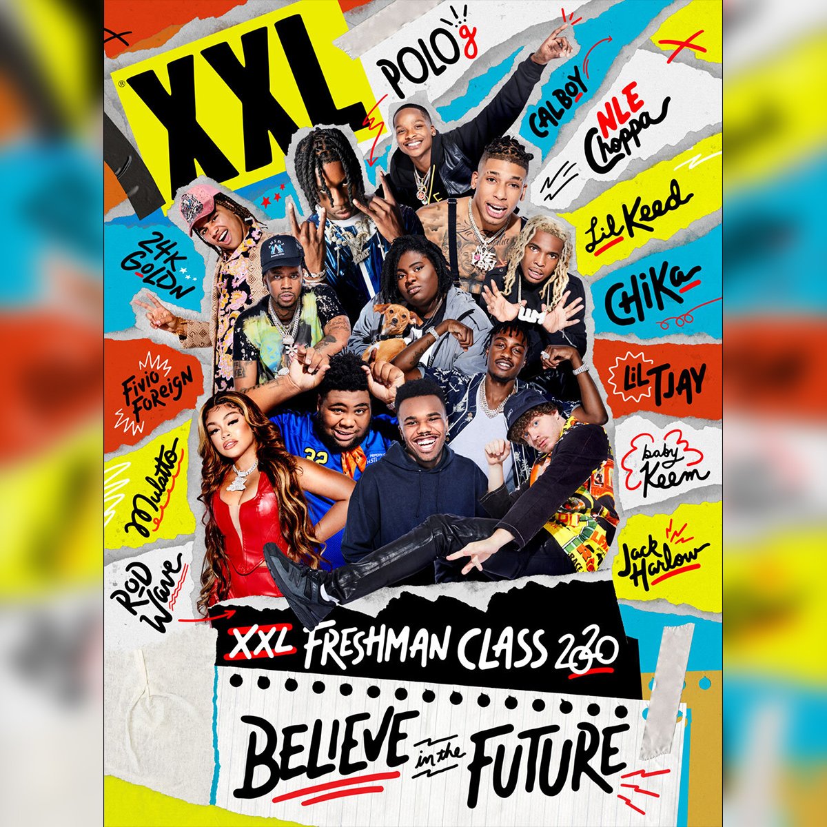 XXL's tweet photo. Congratulations, NLE Choppa on being a 2020 XXL Freshman! 🏆 ⭐ 🔥 🎉  #XXLFreshman2020 https://t.co/0DxfpVuRHp