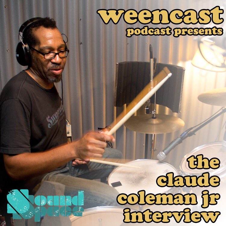 Weencastpodcast's tweet photo. NEW PODCAST EPISODE!!!!! Episode 28:The Claude Coleman Jr. Interview!
Rory and Shane are humbled and honored to welcome #Ween drummer Claude!
Spotify:
https://t.co/WnlEurlngM
Apple Podcasts 
https://t.co/3dnv6w6b4c
Stitcher
https://t.co/0datz8ArtH
YouTube 
https://t.co/GDDl7g5WV0 https://t.co/bzYOll8N7P