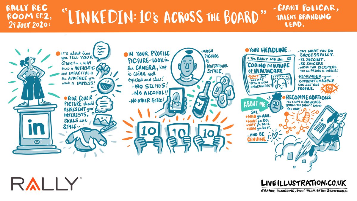 HowWeRally's tweet image. Rally Rec Room is a series of events focused on your Career well-being -- an important part of your overall well-being. Eps.2 focused on LinkedIn and how to dial up your profile to more accurately show what you do at Rally as well as better reflect your passions outside of work.