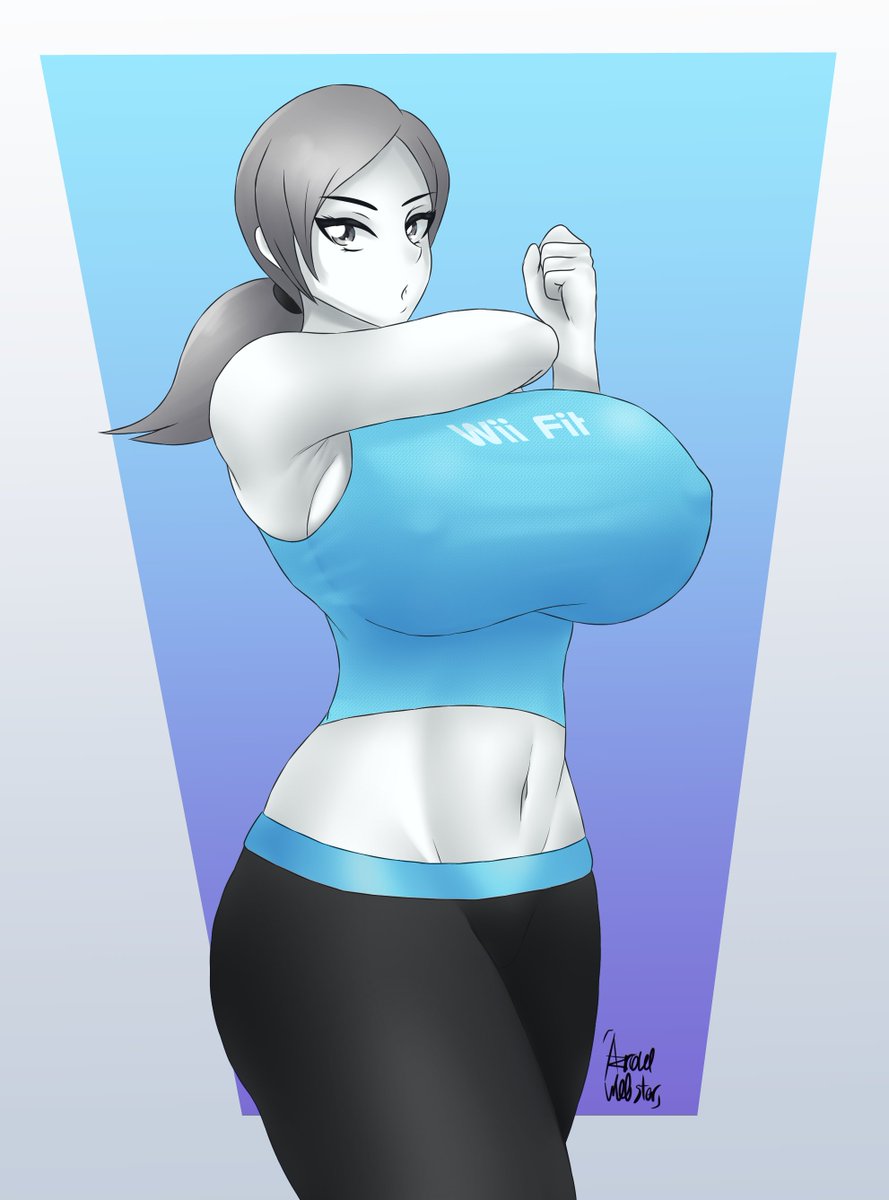 Wii fit Trainer, more like Wii T H I C C Trainer, haha!Enjoy the thiccness!...