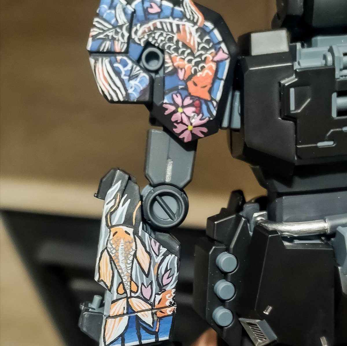 UsagiGunpla's tweet photo. [MG Jesta - Yakuza Ver.]

#gundam #gunpla #gunplaphotos https://t.co/yDpH0etVzg