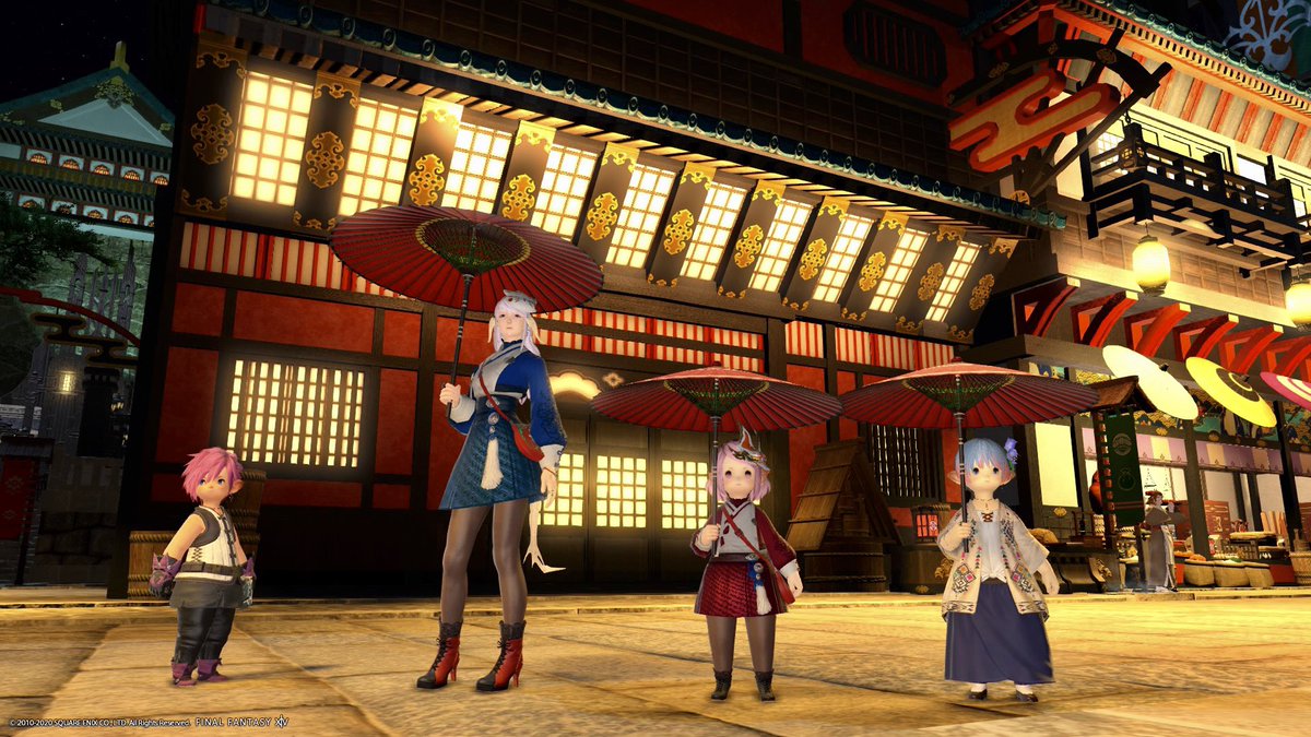 ねこまんま Atomos そして クガネのよろず屋で和風な傘が10万ギルで販売されてると情報聞いたので早速購入 傘 は場所がかわってメニュー ファッションアクセサリーから出せるようになってます 和装好きな方はお早めに やはりクガネはとても綺麗で