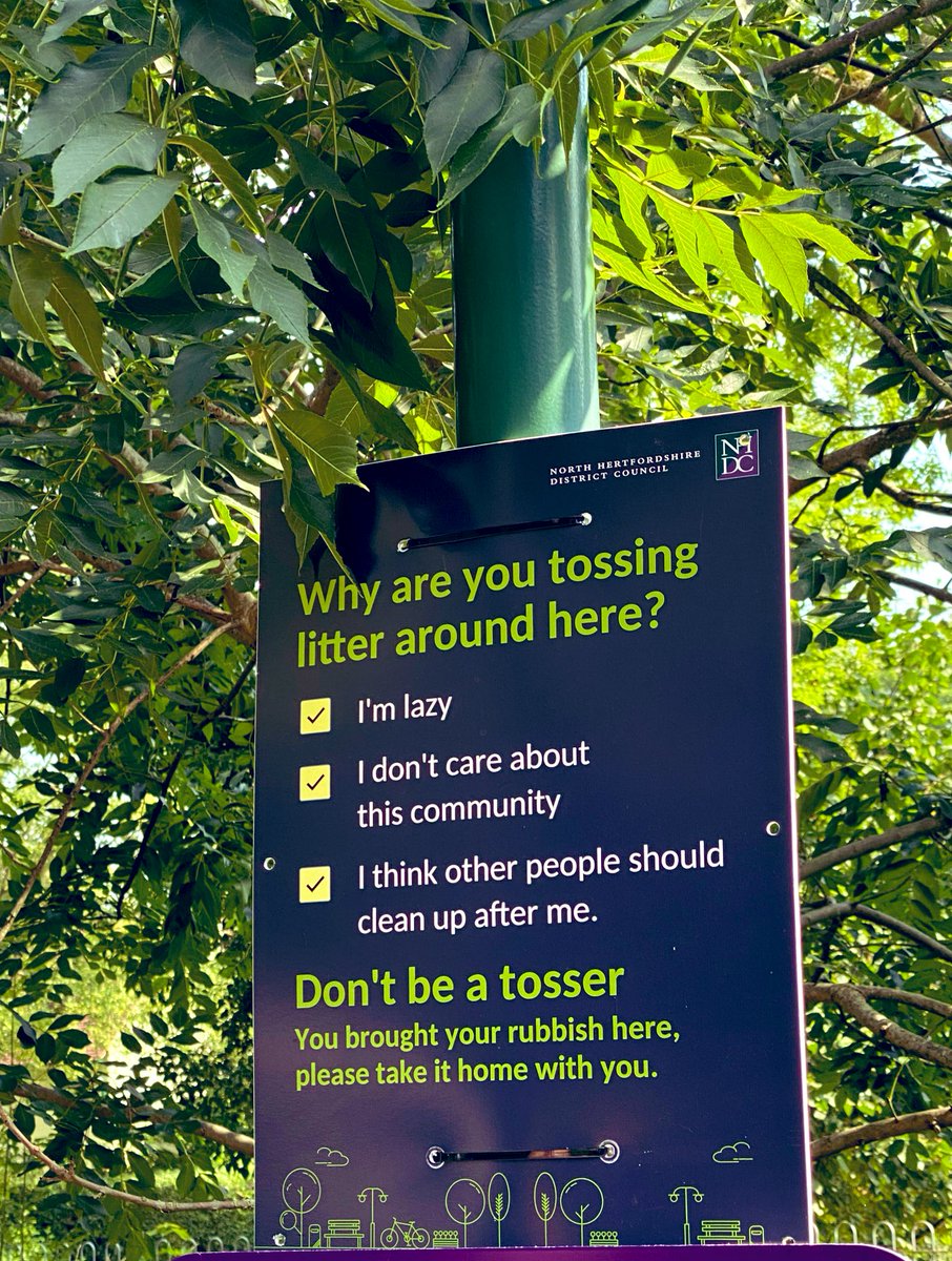 Thanks <a href="/letstalkcentral/">Central Bedfordshire Council</a> 🙌 Parks are wonderful places for us to exercise and find solitude for moments in the day 🌳🌸🌺🌹☀️ I’m in full support of the message being sent out by <a href="/NorthHertsDC/">North Herts Council</a> ♻️🗑 Take nothing but memories, leave noting but footprints 👣🤔 #countrycode ✅