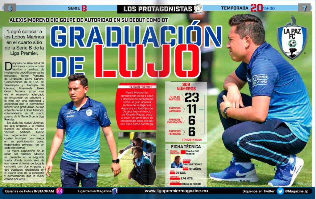 magazine_lp's tweet photo. 🔥🔥🔥En el pasado torneo @LaPazFC1 irrumpió con éxito en la @LigaPremier_FMF. Un campeonato triunfal donde la nave peninsular izó las velas. Aquí te lo contamos: https://t.co/EzMmJJoUkM⚽️💻👏👏👏👏 https://t.co/KCIlrtOvir