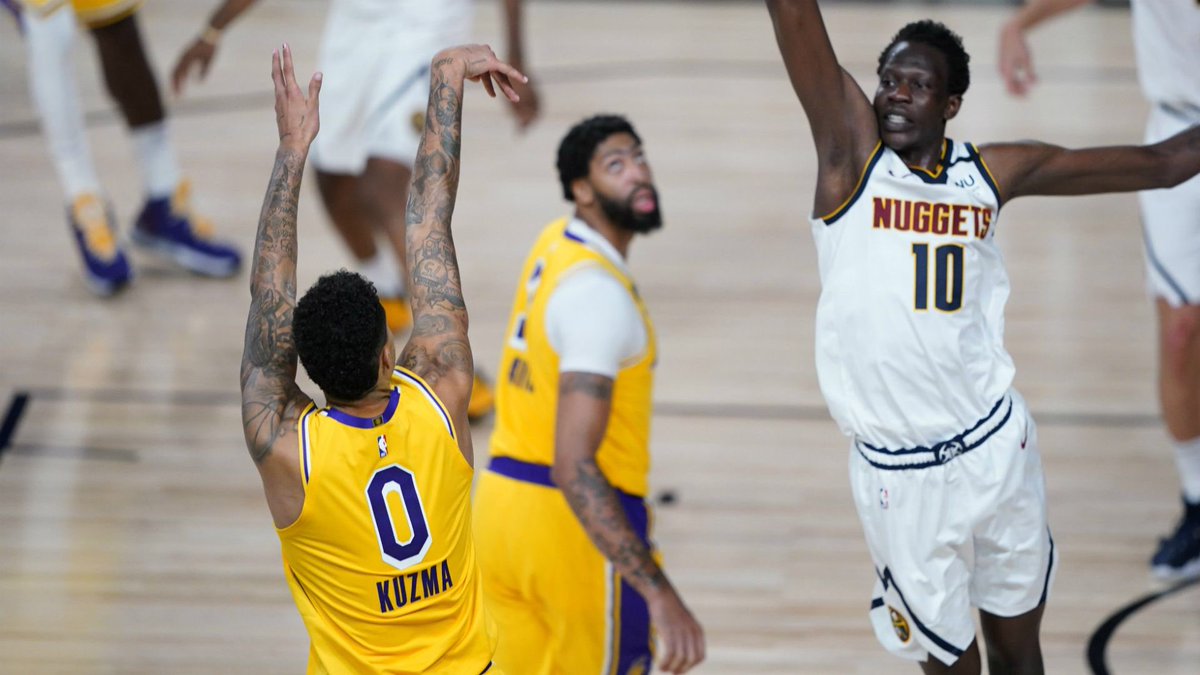Bubble Kuz

16 Points, 7 Rebounds vs Clippers

16 Points, 4 Rebounds vs Raptors

9 Points vs Jazz

10 Points, 3 Rebounds vs Thunder 

21 Points, 5 Rebounds vs Rockets

11 Points, 5 Rebounds vs Pacers 

25 Points, 6 Rebounds, Game Winner vs Nuggets