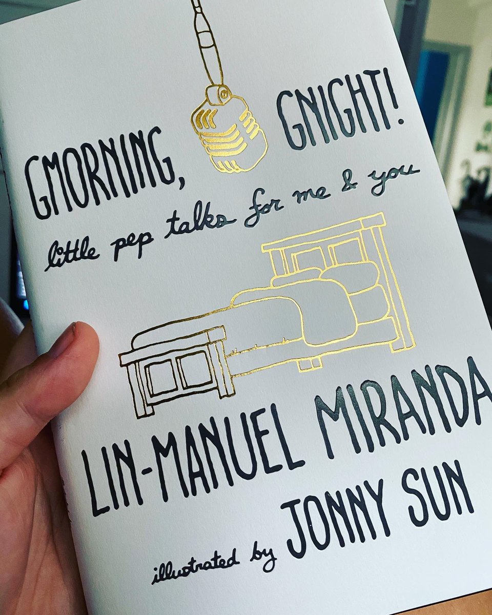 Twinklybird's tweet photo. After watching Hamilton a few times, I finally got this book. Just to have some extra @Lin_Manuel words. Thank you, Sir, for this hopeful, kind and soft soul recharge. #muchneeded #wordsforworryingpeople #smilingnow https://t.co/BIbn1IIusx
