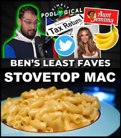 ParticleFairy's tweet photo. @nailogical Youtube showed me this as my "what to watch next" suggestions and it took me a solid minute to realise, that those were two separate videos and not one about Ben's least favourite stovetop mac recipes :-D https://t.co/EmPLaXbIQN