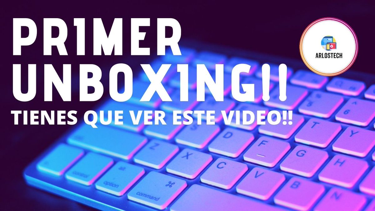 ArlostechTV's tweet photo. Hola amigos, Que tal?😃, les traigo el 1er Unboxing del canal!! https://t.co/NqYsDuW4J1 a través de @YouTube , espero que les guste, y tambien me gustaria escucharlos para ver que tal les parecio!! :D https://t.co/VjdVndIo2P
