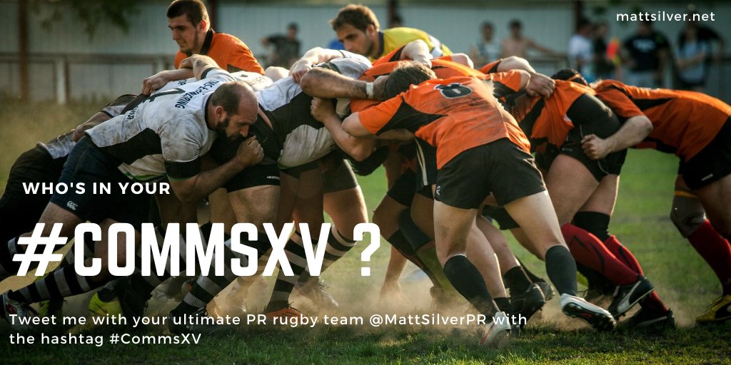 MattSilverPR's tweet photo. I'd love to see others put together a #CommsXV and see how they compare.

Here's mine: https://t.co/Weeg8MX0nc https://t.co/fQkIe9LKG9