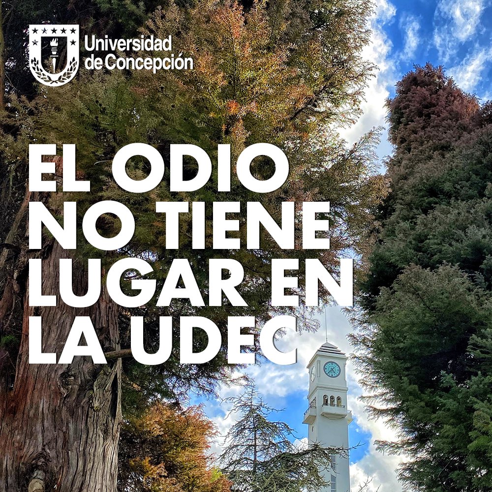 #ComunidadUdeC: Ante el vídeo publicado hace unos días, en el que una persona manifestó lenguaje de odio en nuestro campus, condenamos todo acto de violencia y reiteramos con fuerza nuestro compromiso con una comunidad inclusiva y abierta. ¡Por el desarrollo libre del espíritu!