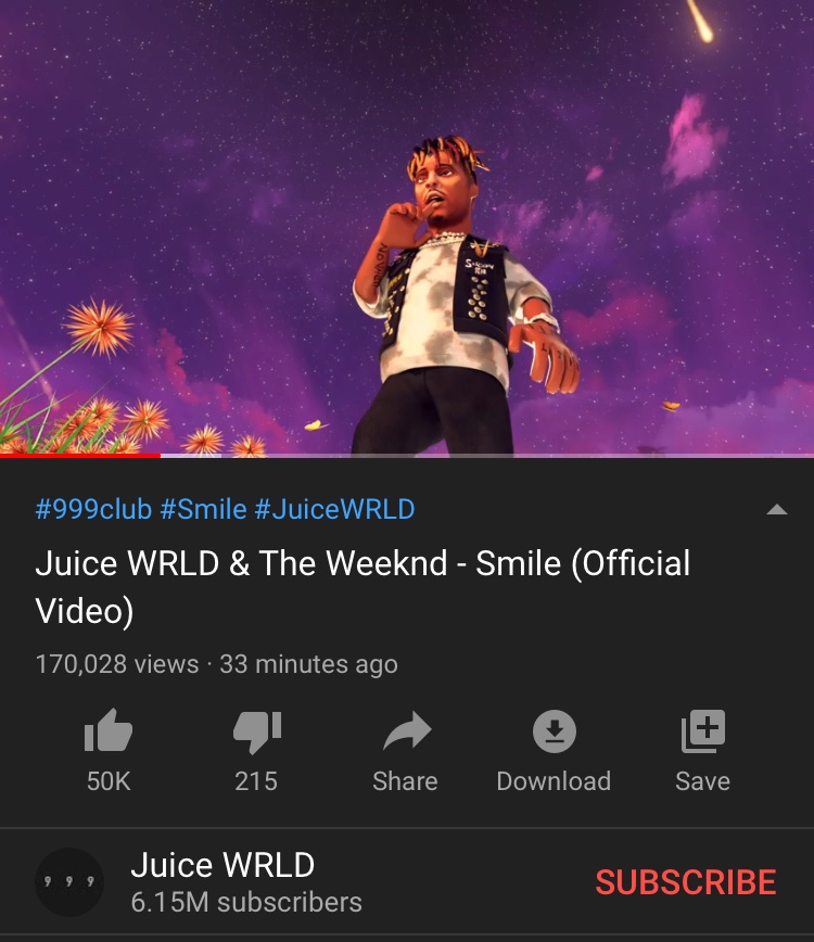 Rtc On Twitter Fun Fact Did You Know Former Roblox Animator Kady Create Created Juice Wrld S Latest Music Video Smile He Was Formerly Known For His Roblox Trailers Which Were Animated Shows - juice wrld roblox avatar