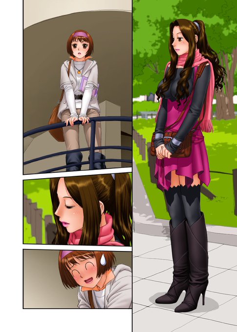 単行本「MAIの部屋」から台詞フキダシ擬音無し絵 その,25
基本的に各話から任意のページを抜き出して悪あがき修正をしています

ちょっとエッチなシーンがあるけど許してね〜(^^;; 