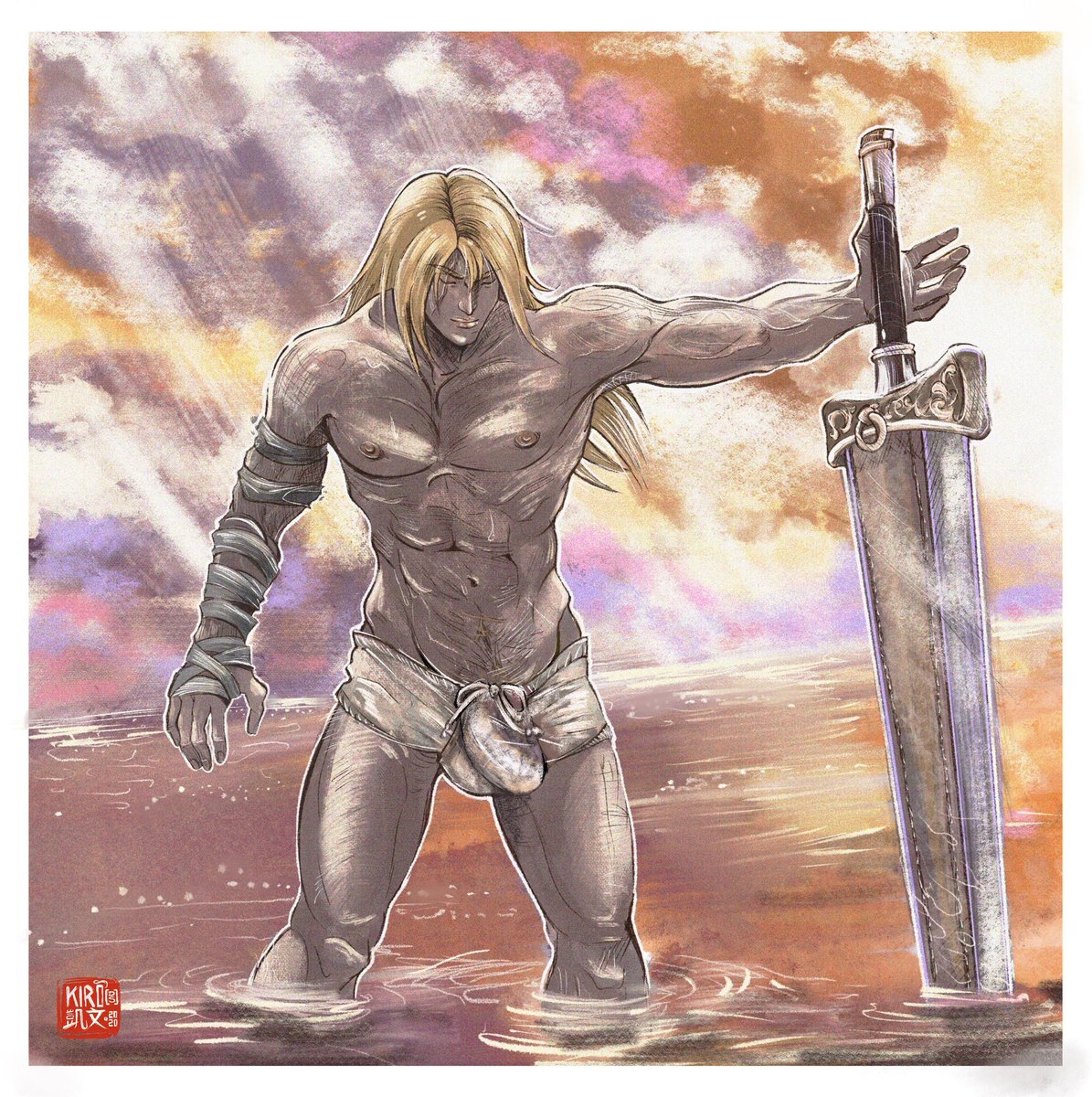 KaiwenDS's tweet photo. Siegfried from #SOULCALIBUR
Is it kinda #nswf classify? XD
#summer #SOULCALIBURVI #γ½γ¦γ«γγ£γͺγγΌ6 #bandainamco #γγ£γ©γ―γͺ #soulproject #artwork #digiart #Procreate #illustration #fanart #sc #ArtistOnTwitter #sc6 https://t.co/Ook9wu19JX