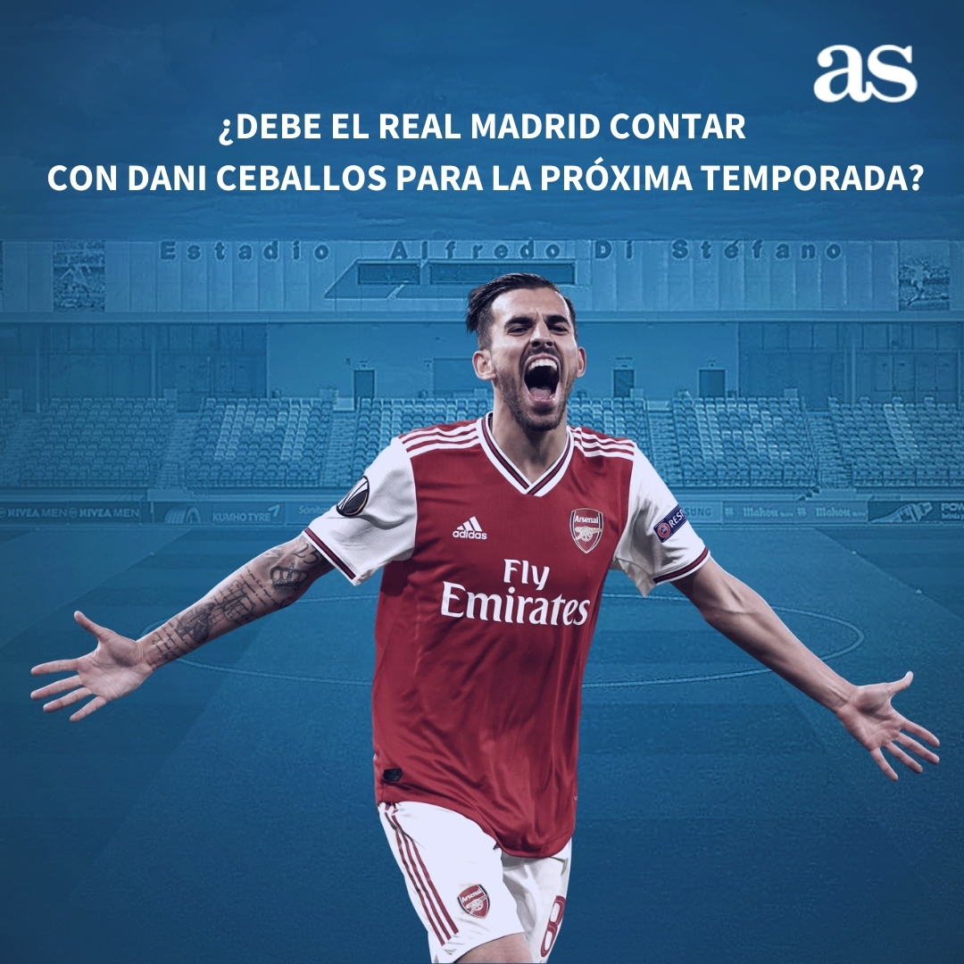 🤔 ¿Ves necesaria la vuelta de Dani Ceballos al Real Madrid?
🔁 No
❤️ Sí