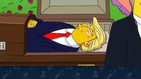 Truth behind 'The Simpsons' predicting Donald Trump's death on August 27  2020 - Entertainment News