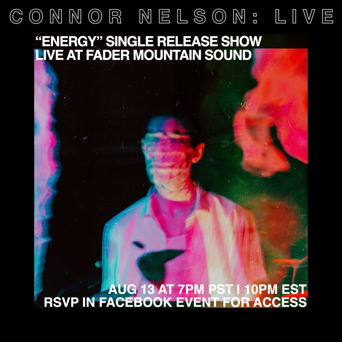 Surprise! i’m doing a live stream release show for “Energy”! The only way to join is to head over to this link and click “Going”. Hope to see you there💚: facebook.com/events/s/conno…