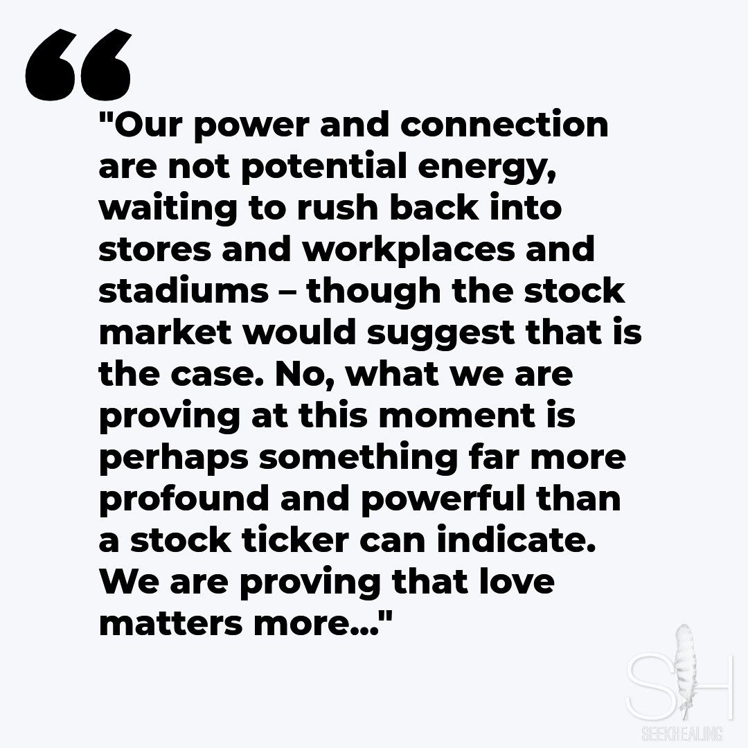 seek_healing's tweet photo. #vibereminder for the week! We are all learning how to live and connect in this new post-pandemic world, and we think this could be a really good thing. #wearethemedicine https://t.co/ZWOkDp1Wpm