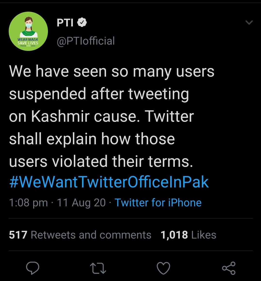 dctrumair's tweet photo. @AnayaNoor123 @shafqatchodhary @MashwaniAzhar Behna aesi baat nahi hai۔
#WeWantTwitterOfficeInPak https://t.co/2Yy7PyHsyV