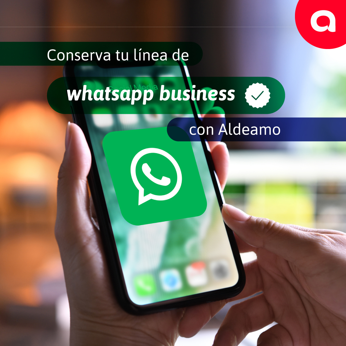 Aldeamo's tweet photo. Que nada afecte la comunicación con tus clientes, mantén la línea de WhatsApp Business de tu empresa y garantiza una plataforma de atención multiagentes, API para Bot, reporte y métricas.
#cosasquenosabias
#datoswhatsapp
#tecnologiapanama
#whatsappnews
#businessideas
#datos https://t.co/gDmhtUOdhc