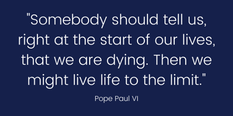Pepin_Debbie's tweet image. Now that you do know that you won’t live forever, how will you plan for the end? #eol #quote