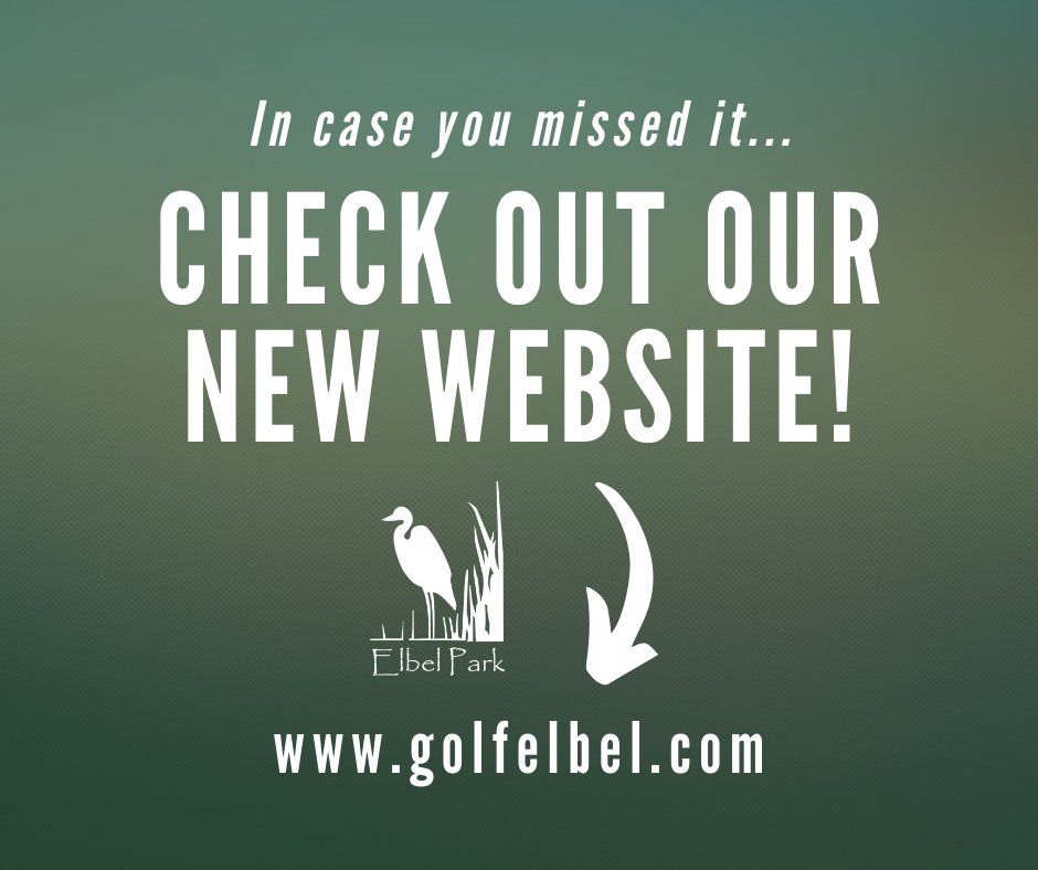 GolfElbel's tweet photo. In case you missed it...we've launched our new website! Our goal is always to provide a first class experience for our golfers, so exploring ways to improve is an everyday pursuit. Check it out when you get a chance ➡️ https://t.co/5IGcrLR225 https://t.co/sImdcDF8qr
