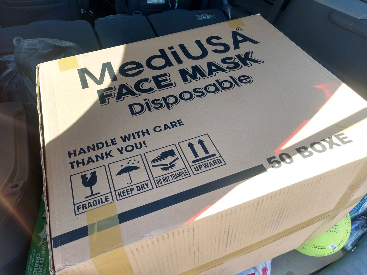 We would like to thank T&amp;K Food Market for their generous donation of 2,500 masks to Waste Not OC! We have been able to use these masks at food distributions and beyond to keep each other and our communities safe 🧡

#foodsafety
#wearamask
#thankyou
#feedtheneed