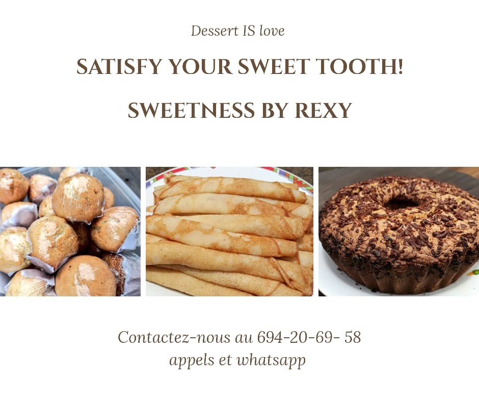 Faites plaisir à vos papilles en commandant les merveilles de Little Sweetness pour tous vos événements.

📞 694206958

Livraison aux frais du client.

#LittleSweetness
#Dishco
#DigitalShareContents