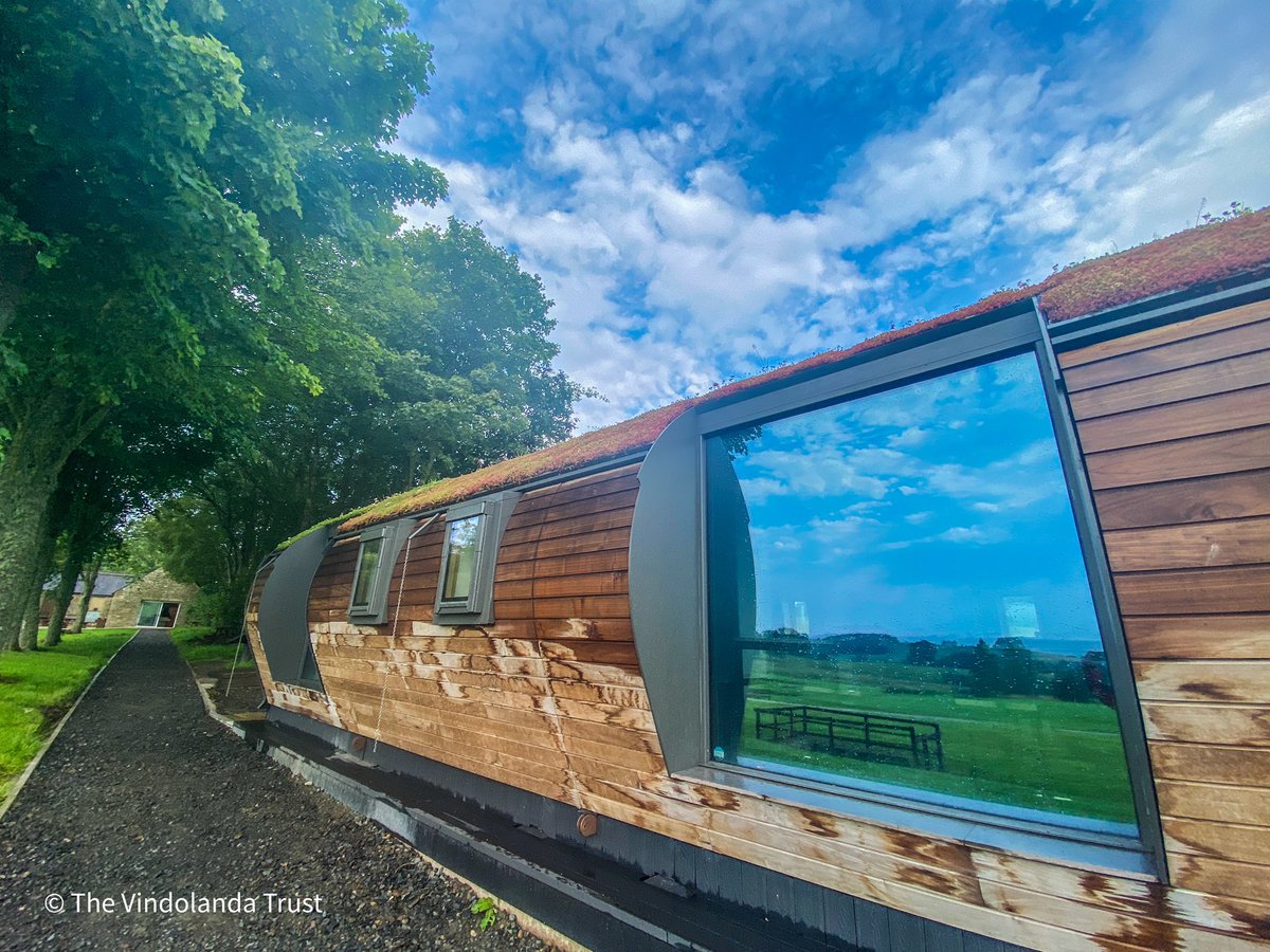 Whether you are inside or outside of our new archaeology centre at Vindolanda the view is spectacular! #Vindolanda
