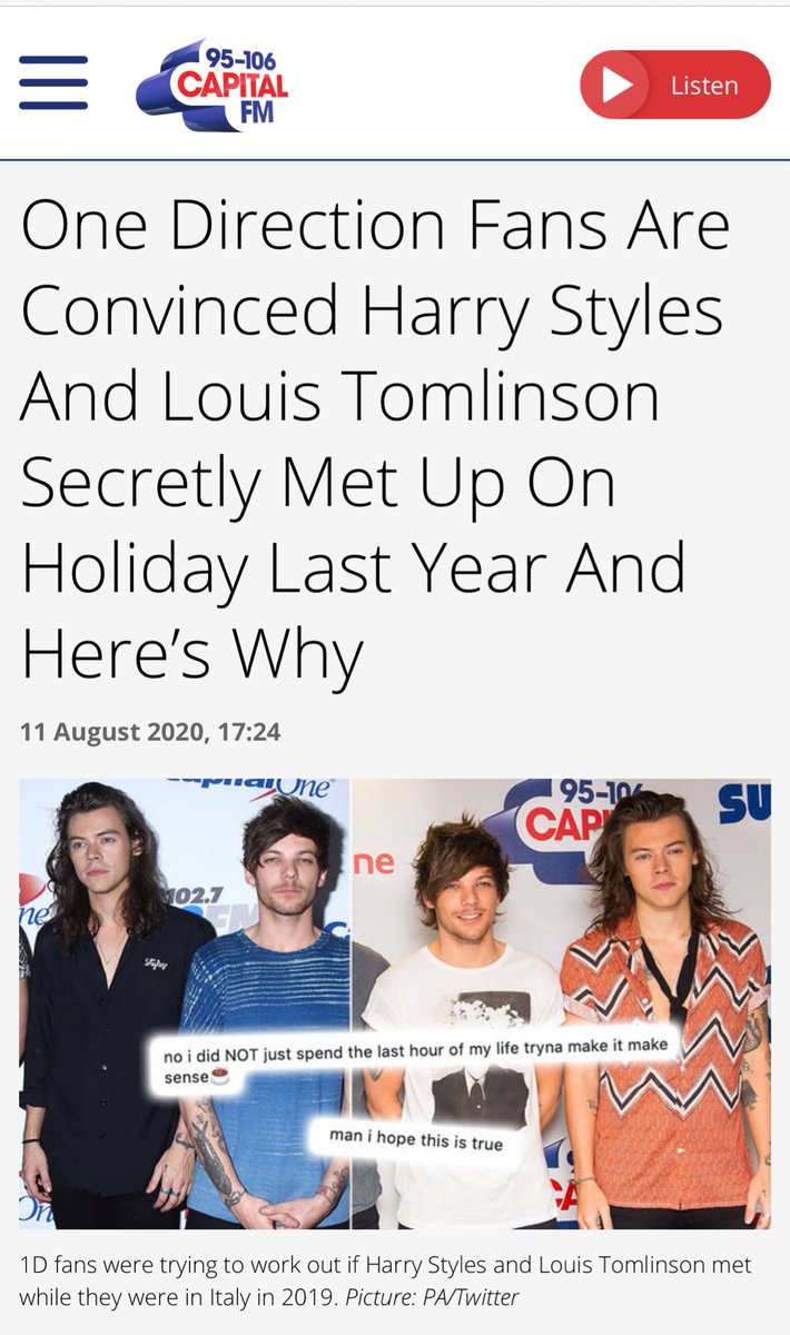 narexcy's tweet photo. En 10 años el primer reportage sobre Louis y Harry, quede así 👁👄👁 #LarryIsReal https://t.co/wwVRDAAadI