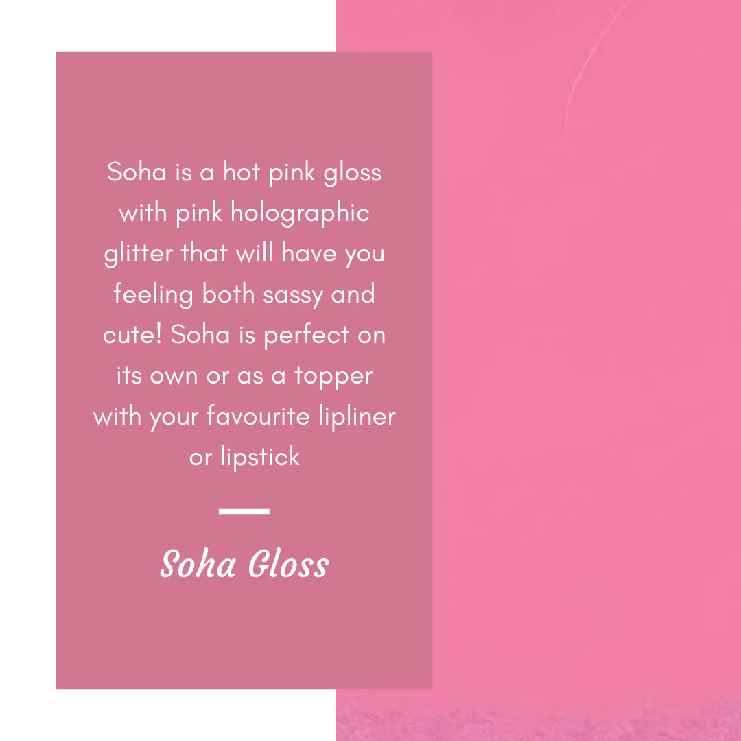 Introducing; SOHA from our essentials collection

#lipglossbuisness #blackownedcosmetics #lipgloss
