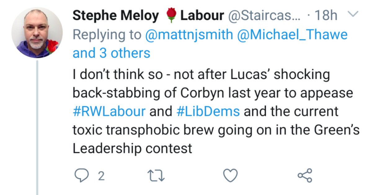 We're now losing credibility as an inclusive party for the trans community too.Our internal elections have caught the ear of some Labour members, and they're hearing what we're hearing - it has to stop.We should not platform oppressive views.4/