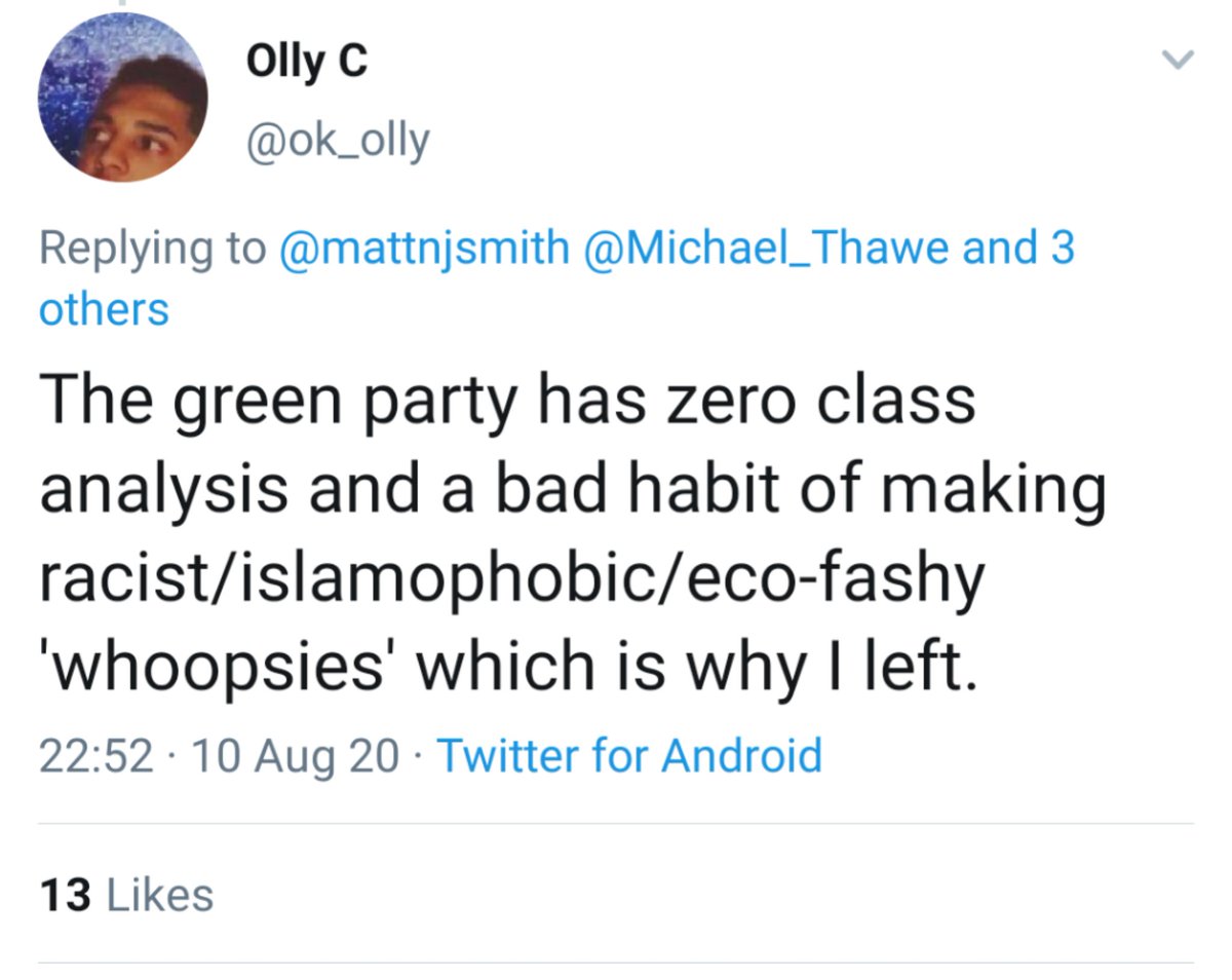 We've lost credibility.Without serious class analysis they feel we lack the clout to stand as a socialist party.We might think of ourselves as "to the left of Labour" - and want to attract their vote - but it's clear we've got a way to go.2/