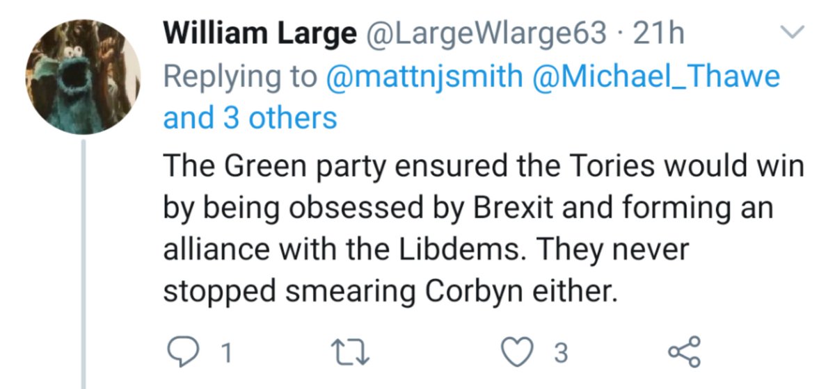 This train of thought is very common.Yes, it is flawed. Yes, it is factually untrue. But it has damaged us.Arguably, the message of Unite to Remain was: we're aligned with the Lib Dems, we're anti-Labour we support the establishment position.5/