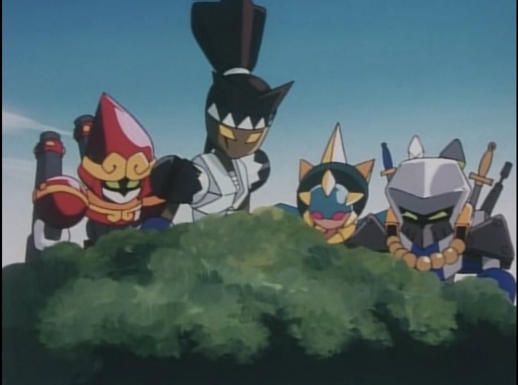 アニメで見た並びを再現(？) いつの間にか揃ってたなぁ。 #メダロットS