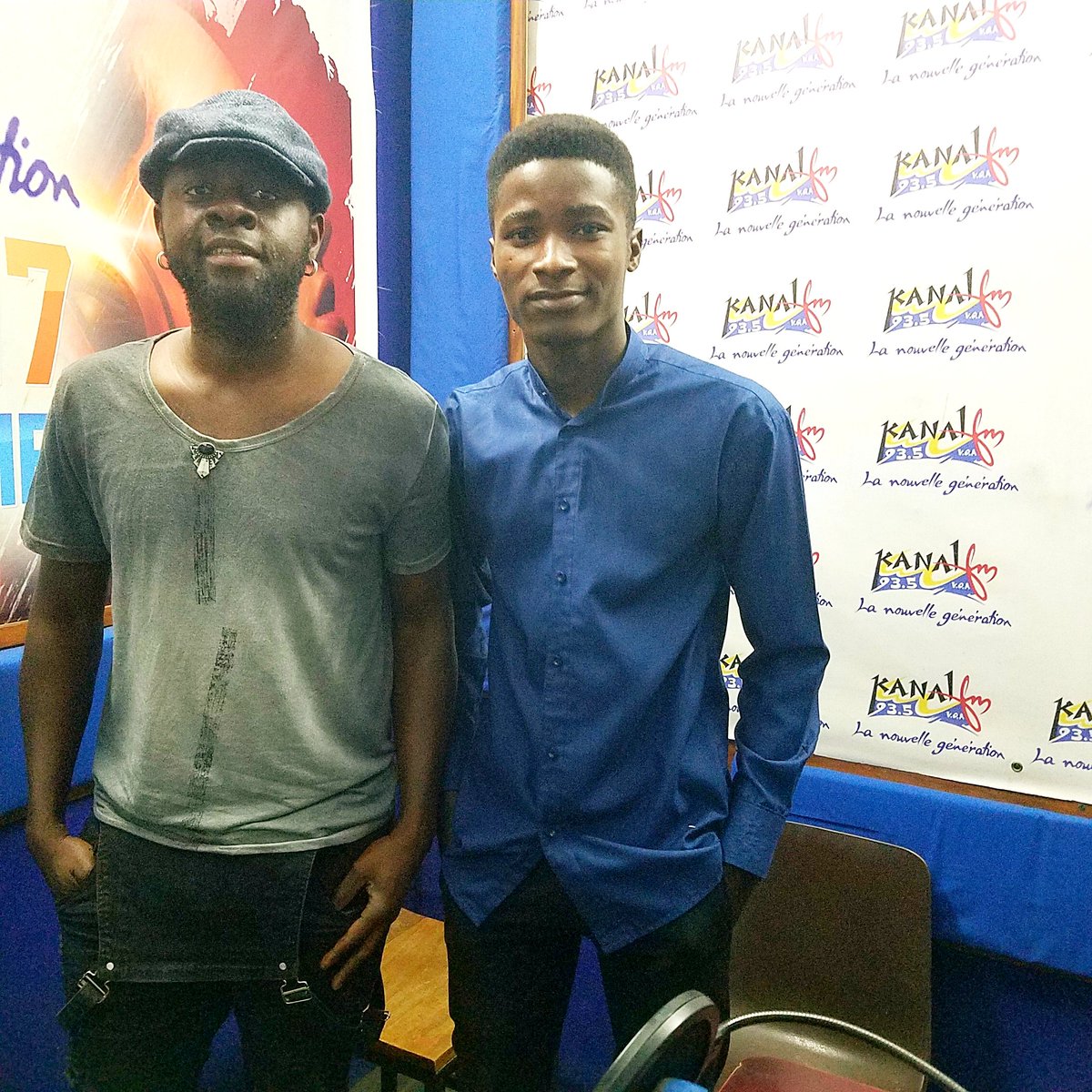 EdemGagnon's tweet photo. Great moment spent with AMEN VIANA
.
.
.
#Kanalfm
#Boomstar
#Afrocanalyst
#BetterDaysAreAboutToCome https://t.co/uFVZpboQ0o