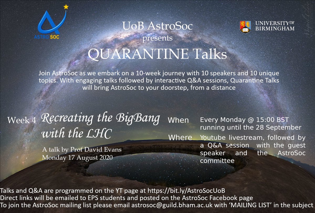 UoB Astronomical Soc tweet media