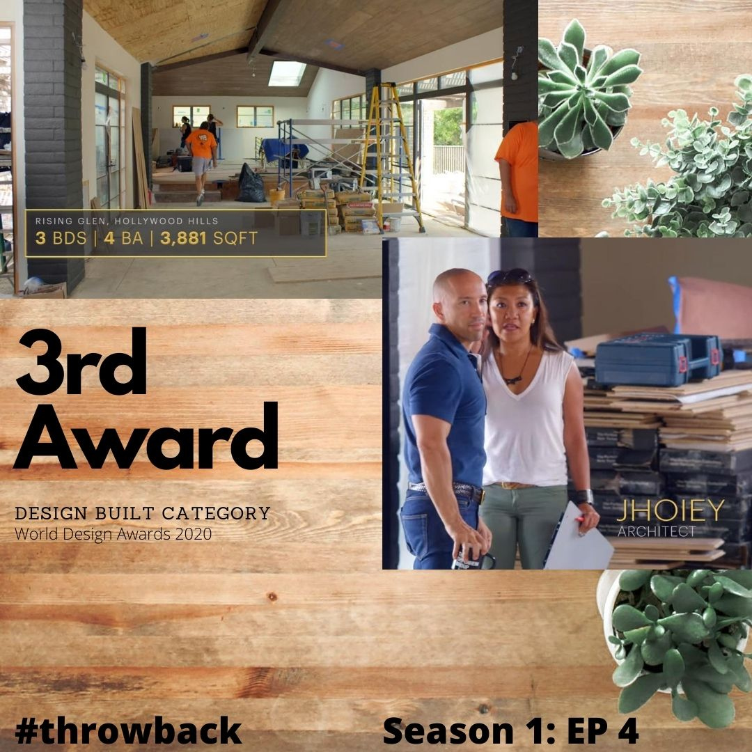 StudioJhoiey's tweet image. Throwing it back to season one as we binge the new season of #sellingsunset. So proud to have our project featured throughout the season win the 3rd award in its category of #designbuilt for the #worlddesignawards2020 hosted by @thearchitecturecom

thearchitecturecommunity.com/rising-glen-by…
