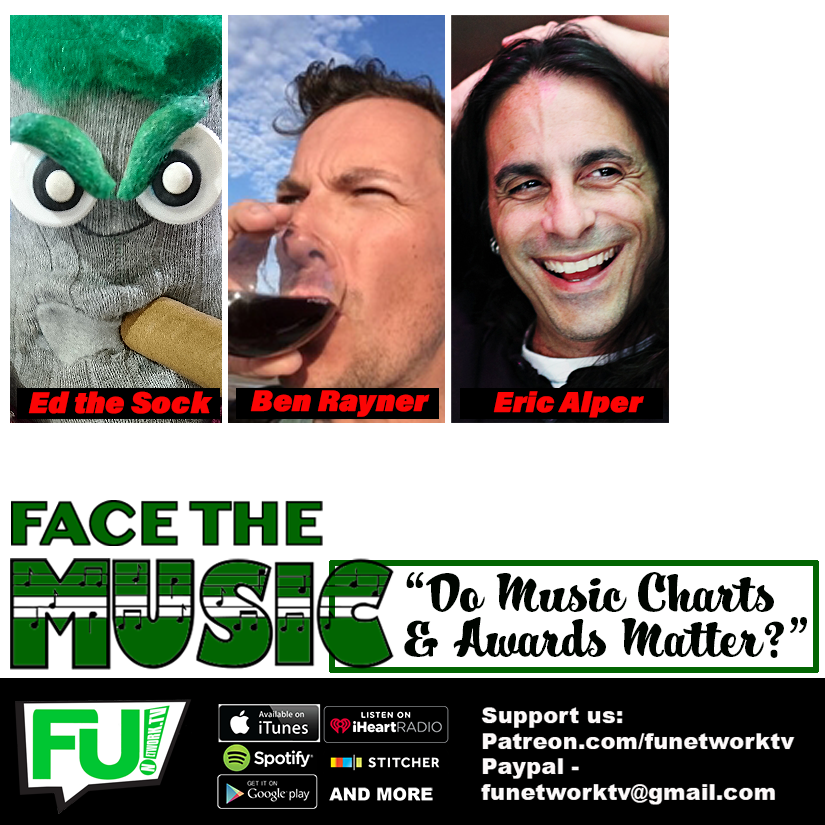 EdtheSock's tweet photo. Ed the Sock (@EdtheSock), music journalist Ben Rayner (@IhateBenRayner) and music publicist Eric Alper (@ThatEricAlper) jaw about whether the once holy grail of the music world - charts and awards - matter anymore in the digital-download world #FU_Network

https://t.co/SpZ0eGlG4r https://t.co/8jDhI7xcCi