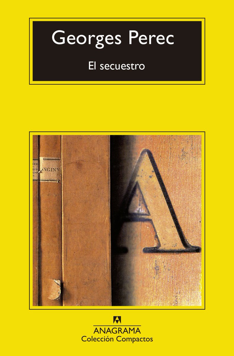 laletroteca's tweet photo. Un LIPOGRAMA es un texto en el que se omiten deliberadamente una determinada letra o un grupo de letras. Por ejemplo, la novela «El secuestro», de Georges Perec, está redactada sin la letra «e». En su traducción al español se optó por suprimir la «a». https://t.co/zyskMCuLL9
