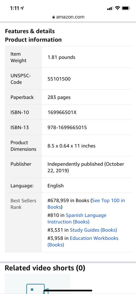 kerragarvain's tweet photo. My workbook is ranked in the 600,000s in the Amazon store, not bad for a $32 paperback, but it will be fun to see what happens to the rank in an hour or two with 45 sales this morning:) @jalen_waltman https://t.co/qqzDiucuXD