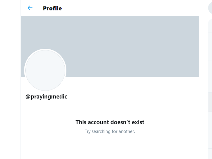 MandysTake's tweet image. #PrayingMedic