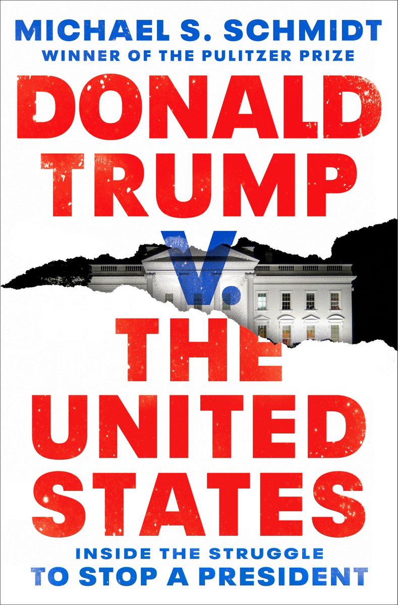 My book "Donald Trump v. The United States" will be published on Sept. 1st. The reporting draws on a series of interviews and a review of a range of government documents that have never been made public. https://t.co/Wb8V7f7544 https://t.co/8paWNPs8uV