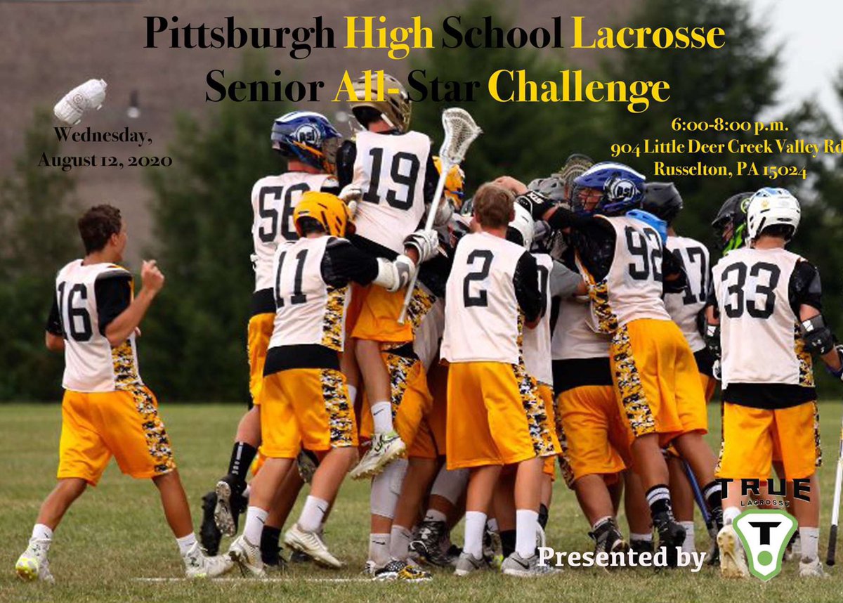 HorvatBen's tweet photo. TOMORROW!!! Watch some of the best lacrosse Western PA has to offer! The past and present of WPIAL lacrosse takes on the future as the 2020/2021 All-Stars take on 2022/2023 True Pittsburgh @ the new No-Offseason Fields in Russelton, PA. Admission is free so come out and enjoy! https://t.co/P0nc15bsdp