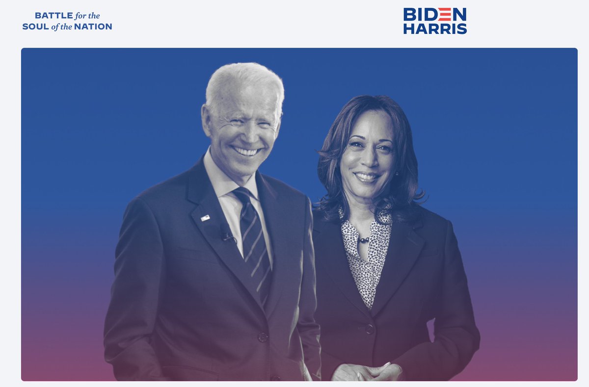 Zach Stafford On Twitter We Have The Official Biden Harris Art Here S What The Splash Of Their Website Looks Like Now Https T Co Pbyhlctale Https T Co Eb0f9dygpd